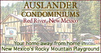 Hike, bike and ride horseback on hundreds of Rocky Mountain trails in Red River, NM, relax at Auslander vacation condos